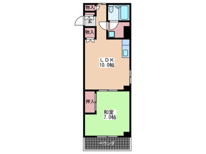 間取図 米山ビル