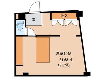 間取図 あすなろビル