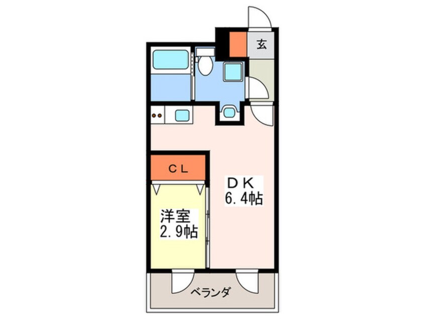 間取図 ヴィラ博丈