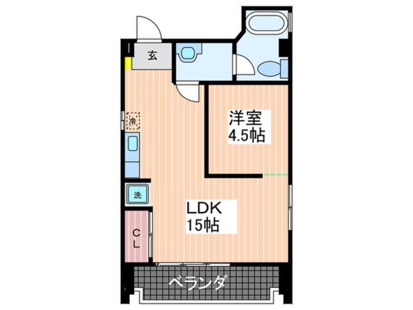 間取図 第七アイエスビルヂング