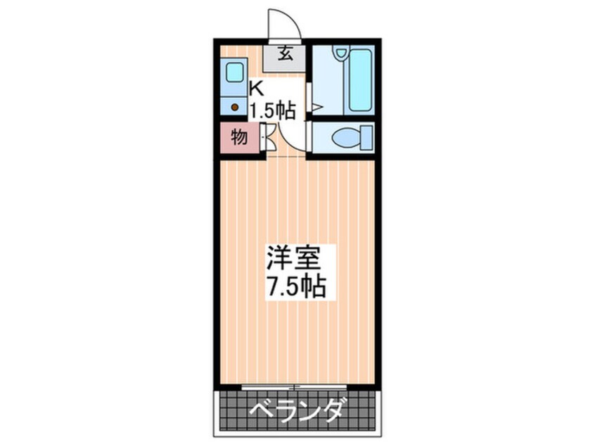 間取図 コンフォルトK