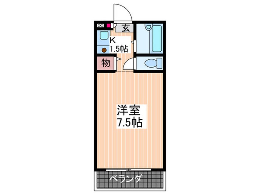 間取図 コンフォルトK