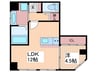 Ｙ´ｓ堺町 1LDKの間取り