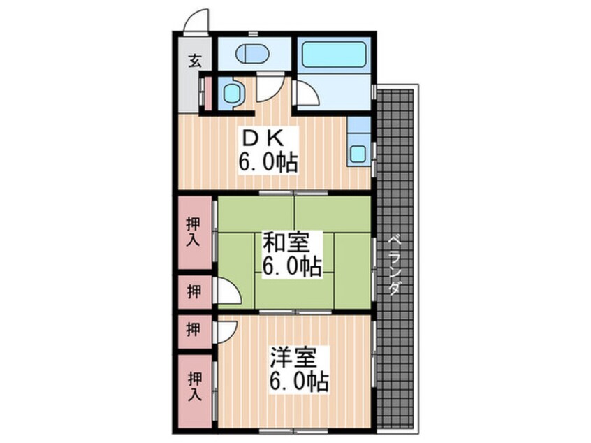 間取図 第三ビル