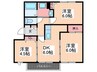 タウニーＭＨ一番館 3DKの間取り