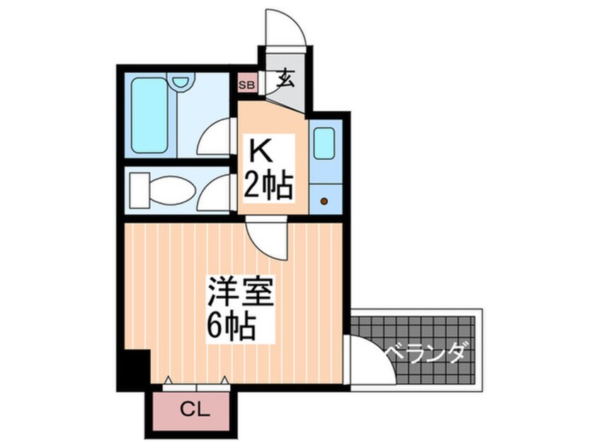 間取図 第２片山ビル