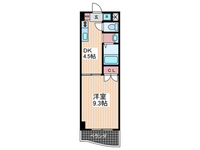 間取図 グレイシャス宇品