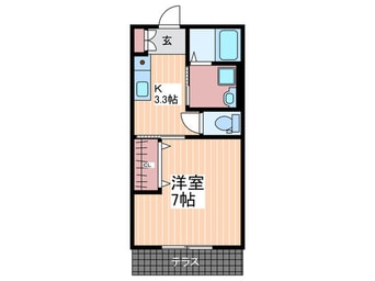間取図 レジデンス宇品