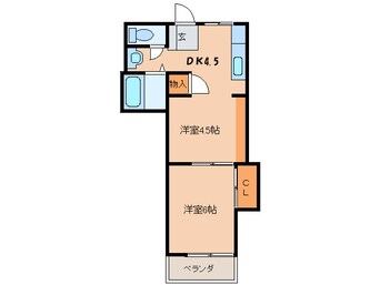 間取図 舟入安本ビル