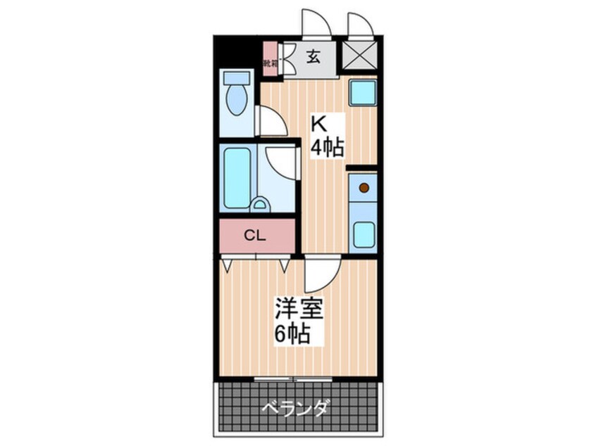 間取図 安本第２ビル