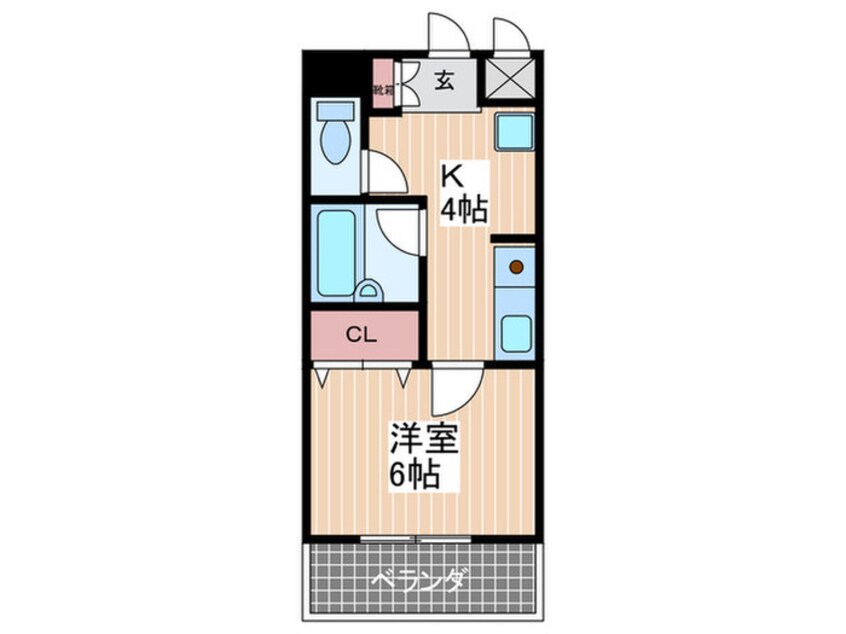 間取図 安本第２ビル