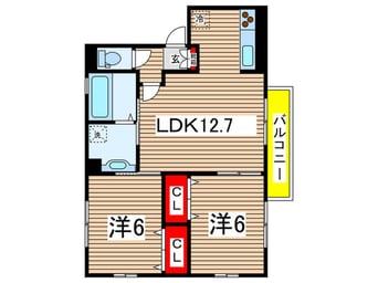 間取図 セジュールY
