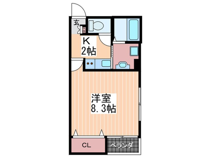 間取り図 マインアムレット広瀬北