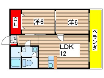 間取図 コ－ポ代