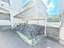 駐輪場 コーポ上中