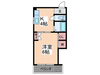 間取図 中本ビル