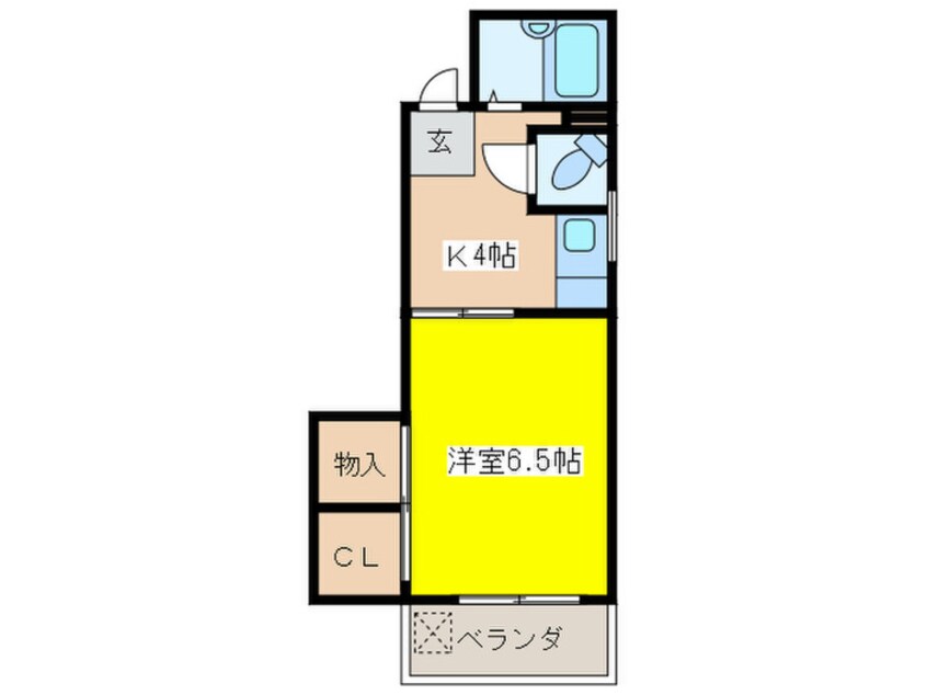 間取図 中本ビル