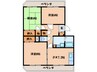 サンハイツ香川Ⅰ 3DKの間取り