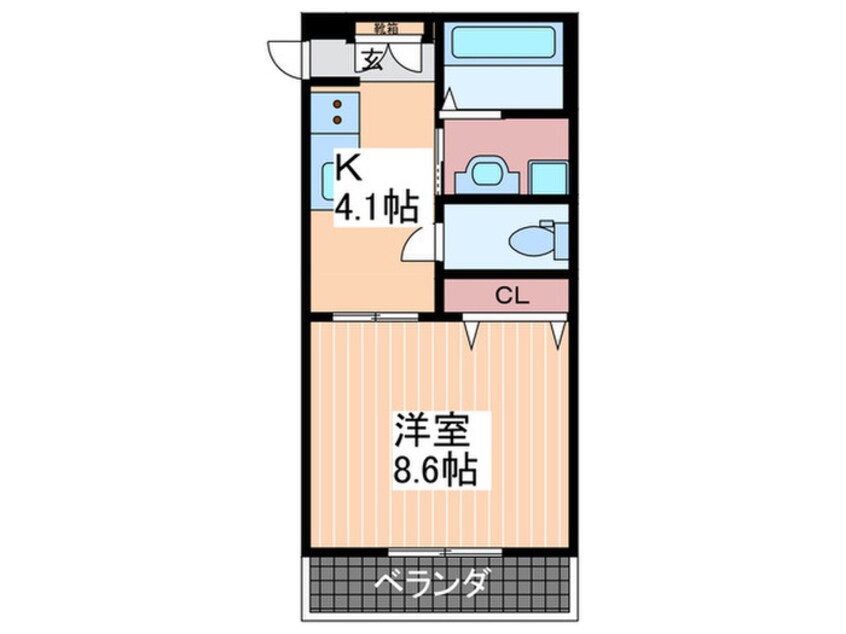 間取図 PLEINSOLEIL仁保A棟