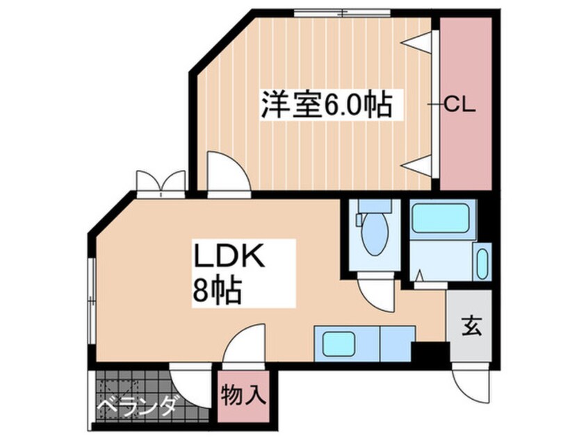 間取図 すみれビル