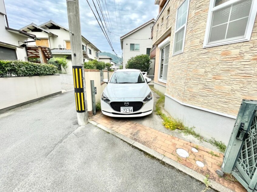 駐車場 古市借家