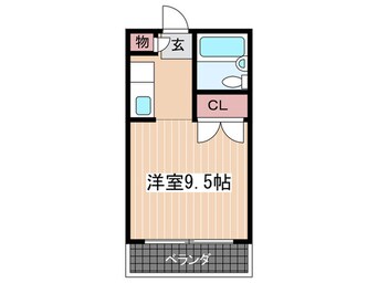 間取図 ロフト２４