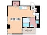 住吉Ｍビル 1Rの間取り