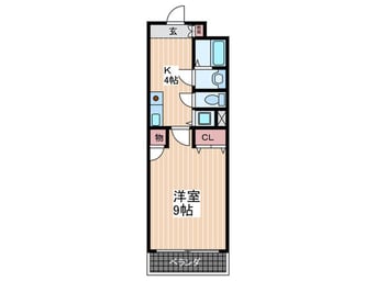 間取図 第１６友建ビル