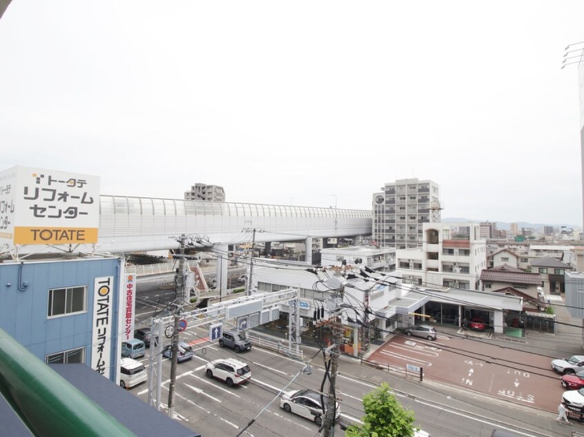 室内からの展望 山木グリーンビル