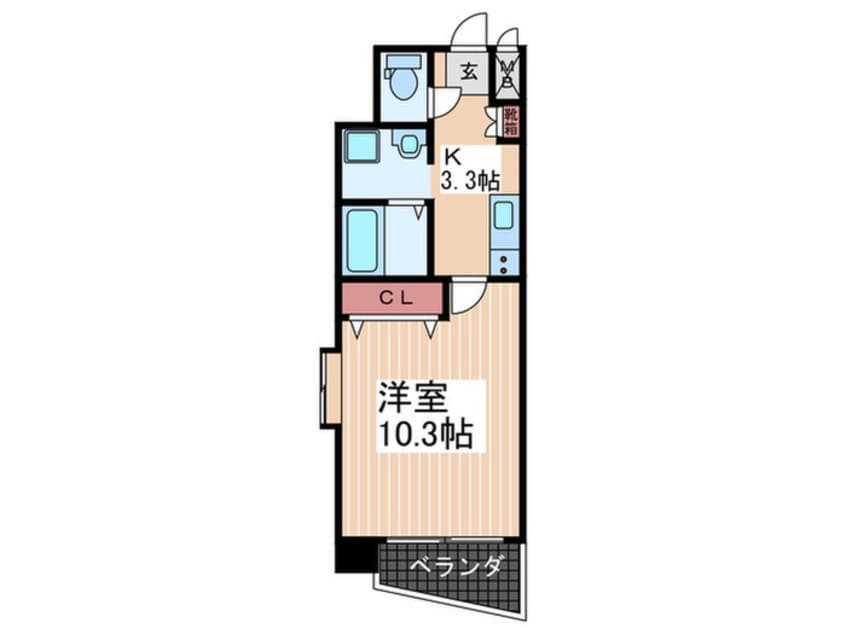 間取図 ハーモニーコート