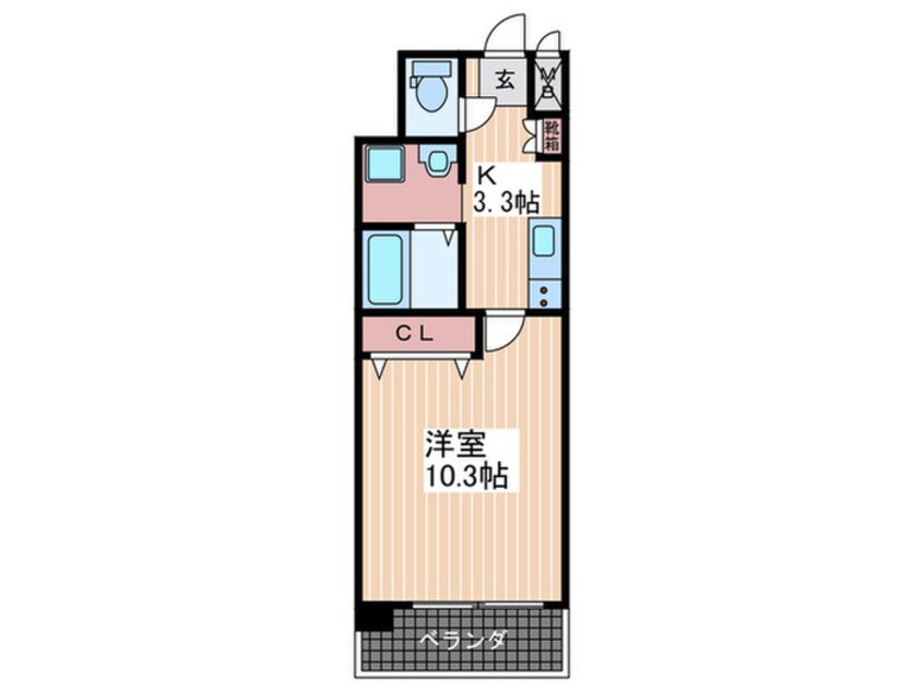 間取図 ハーモニーコート