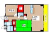 なかすじ壱番館 2LDKの間取り