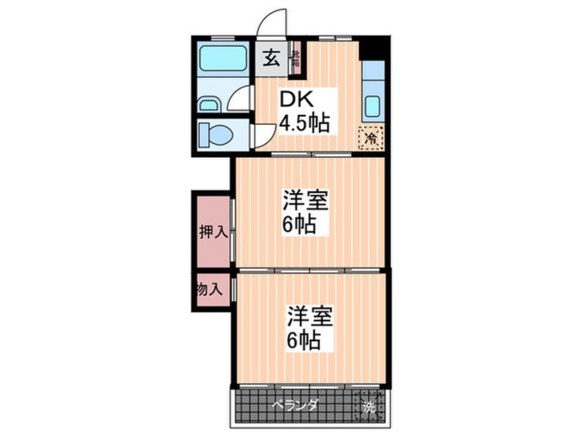 間取図 三浦ビル