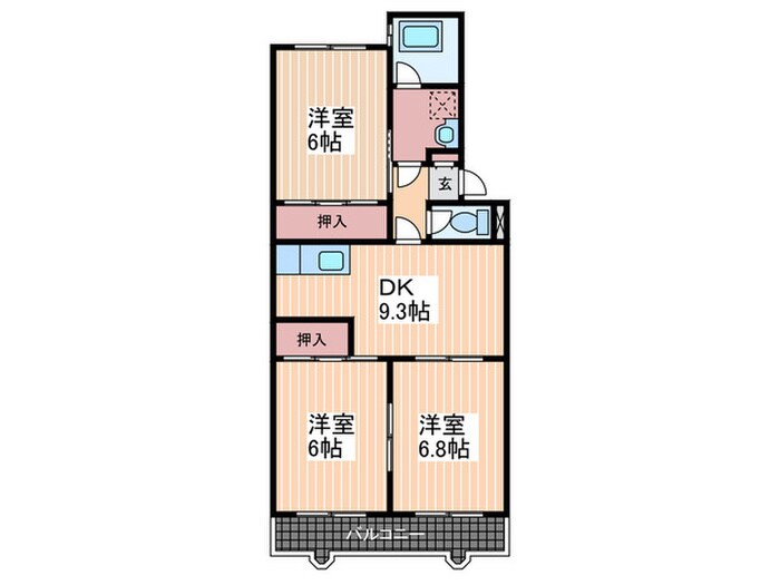 間取り図 第2キクスイビル