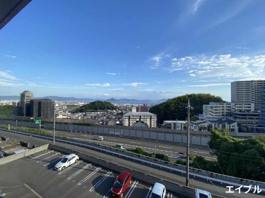 室内からの展望 第2キクスイビル