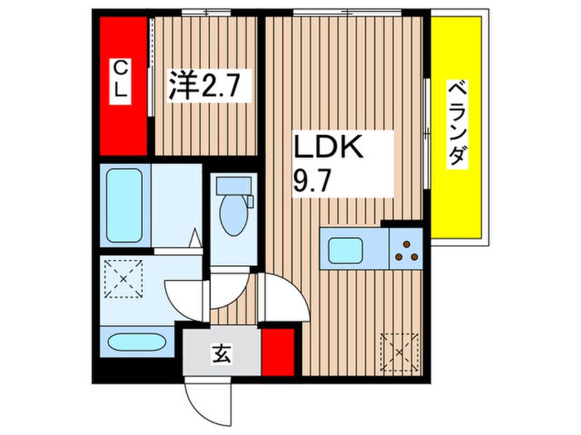 間取図 アネックス伍番館