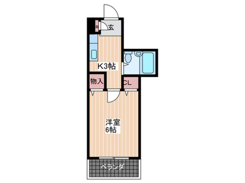 間取図 ＳＨＩＭＯＮＳ１１