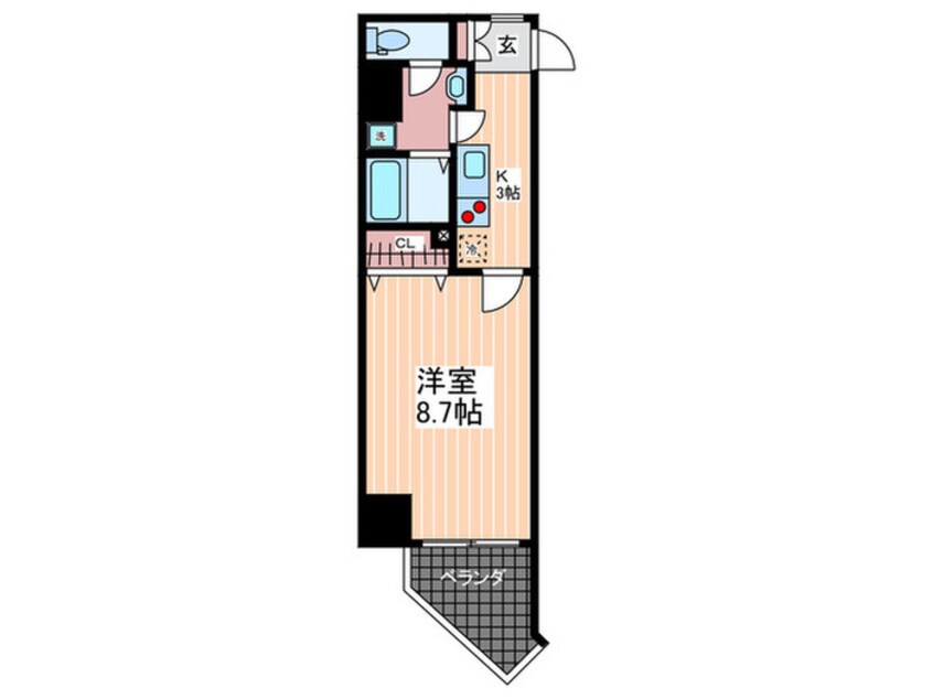 間取図 ヴェルペンハウス鶴見