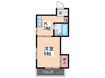 間取図 小田房ビル