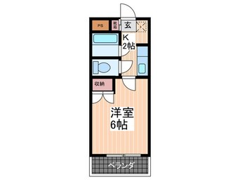 間取図 スカイシティ川内