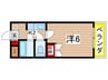 スカイシティ川内 1Kの間取り