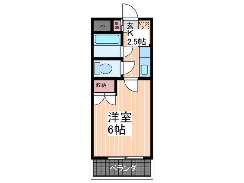 間取図 スカイシティ川内