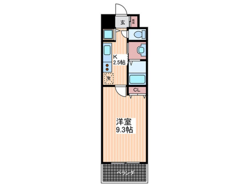 間取図 グラビスコ－ト加古町