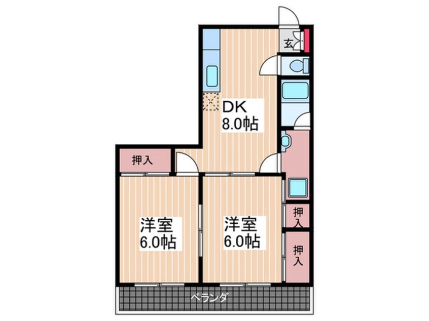 間取図 広瀬ＹＳビル