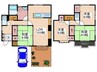 永原101-47戸建 4LDKの間取り