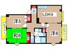 スクウェアガーデン緑井 3LDKの間取り
