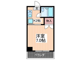 間取図 スコールビル