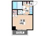 タウンパル坂本 1Kの間取り