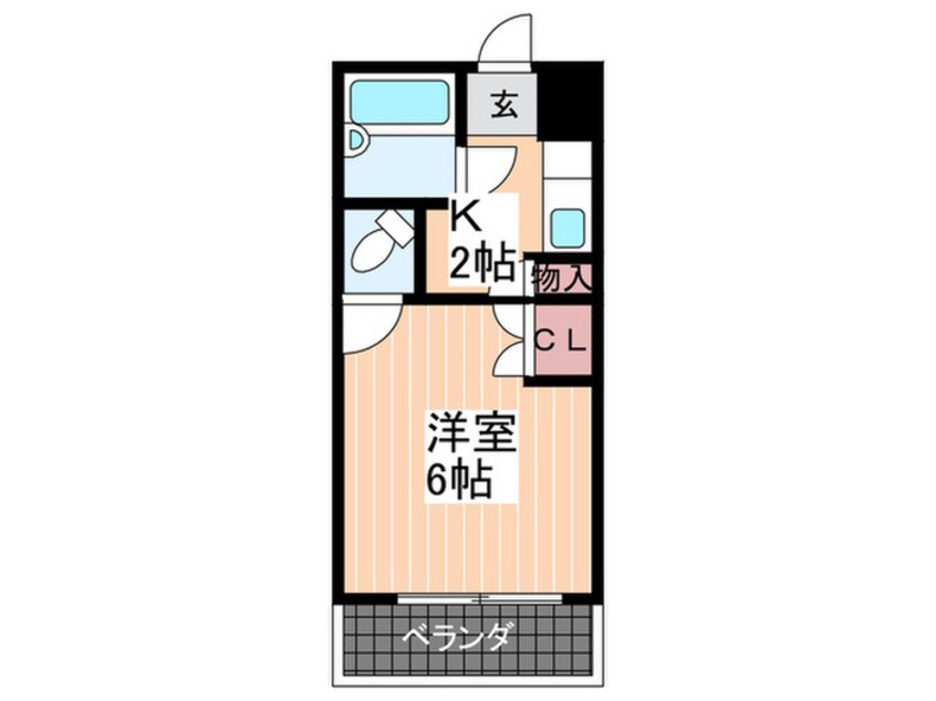 間取図 タウンパル坂本