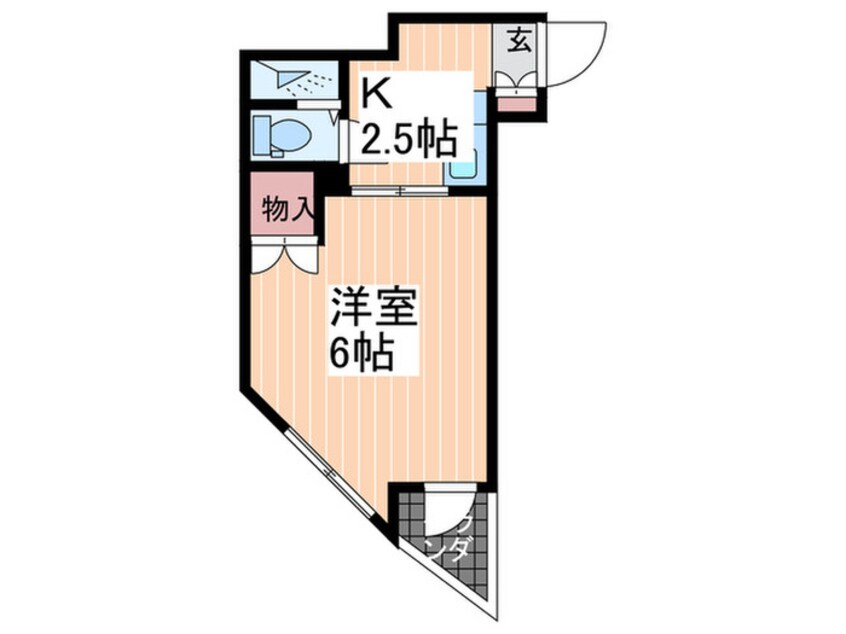 間取図 タウンパル坂本